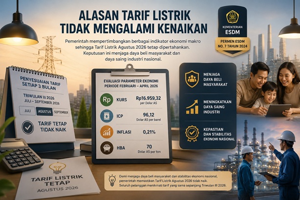 Alasan Tarif Listrik Tidak Mengalami Kenaikan