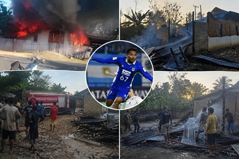 Meskipun api menghanguskan bangunan dan seluruh barang di dalamnya, kebakaran rumah orang tua Saddil Ramdani tidak menimbulkan korban jiwa.