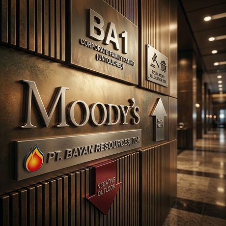 Moody's Ubah Outlook Menjadi Negatif