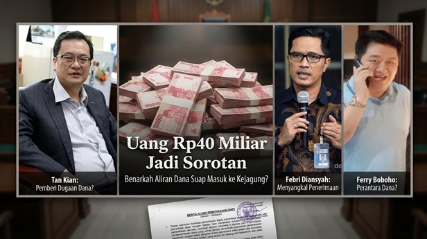 Uang Rp40 Miliar Jadi Sorotan