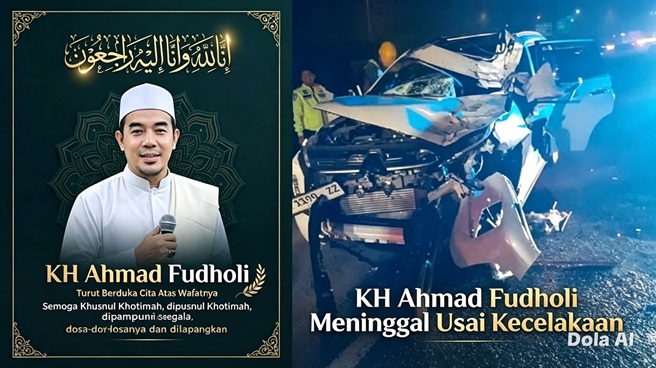KH Ahmad Fudholi Meninggal Dunia Usai Kecelakaan