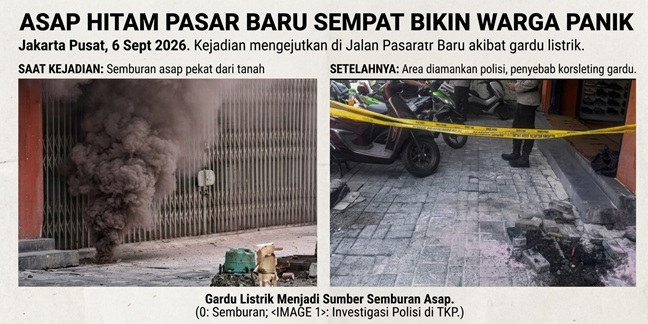 Gardu Listrik Menjadi Sumber Semburan Asap