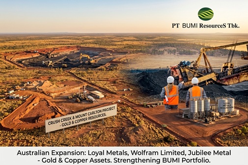 Ekspansi Australia Perkuat Portofolio BUMI