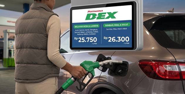 Harga Pertamina Dex Berbeda di Setiap Wilayah