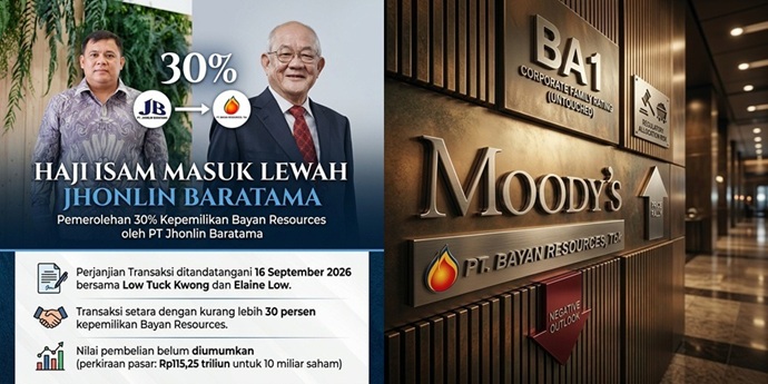 Saham BYAN Tembus ARA Usai Haji Isam Borong 30 Persen