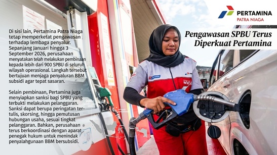 Pengawasan SPBU Terus Diperkuat Pertamina